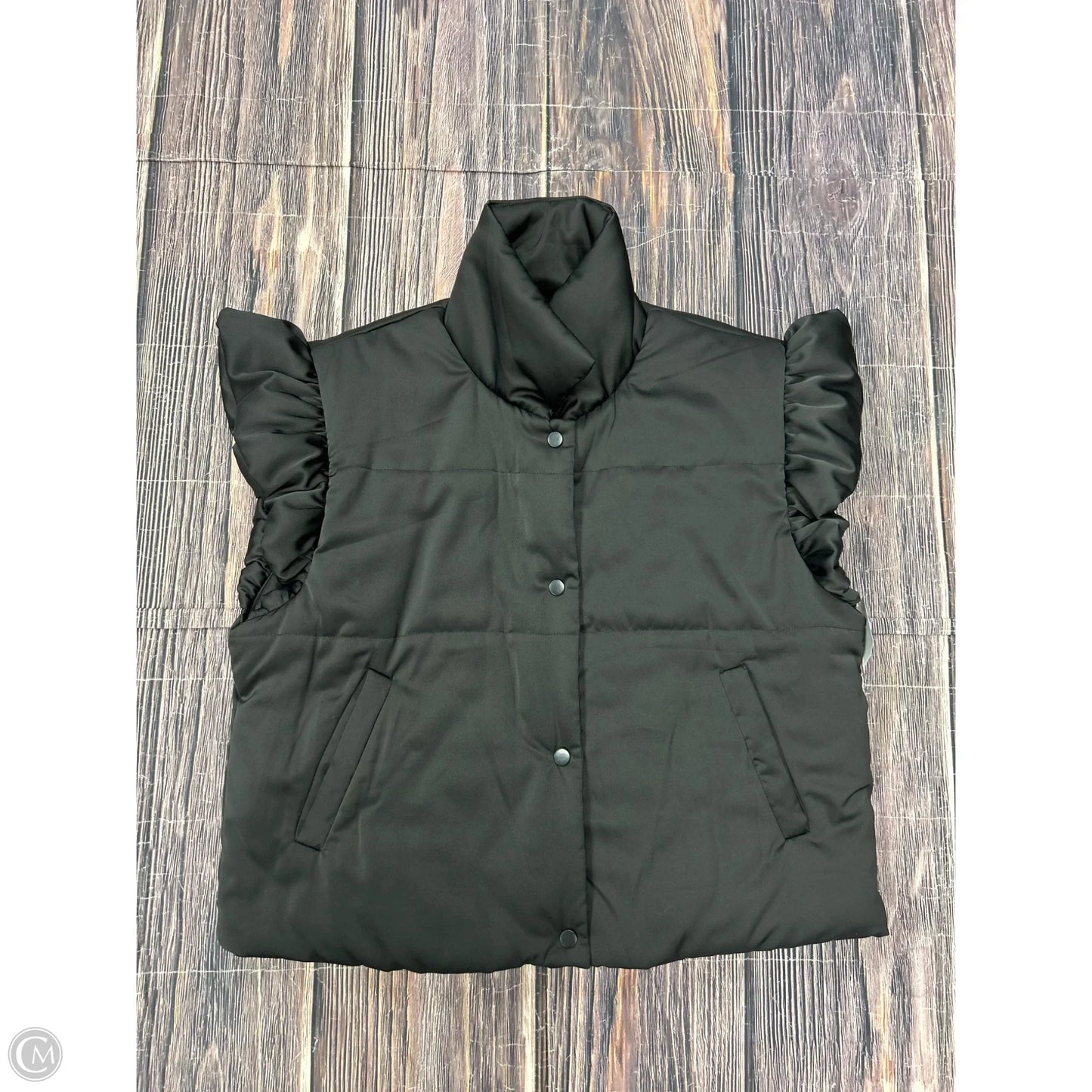 Vest Puffer & Quilted By Altard State In Black, Size: Xl