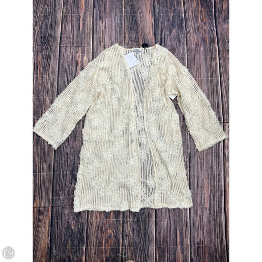 Cardigan By Polagram In Tan, Size: M