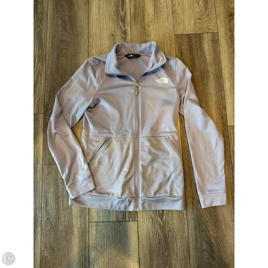 Athletic Jacket By The North Face In Purple, Size: Xs