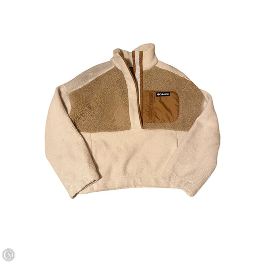 Jacket Faux Fur & Sherpa By Columbia In Cream, Size: Xs