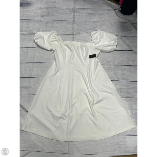 Dress Casual Maxi By Eloquii In White, Size: 20