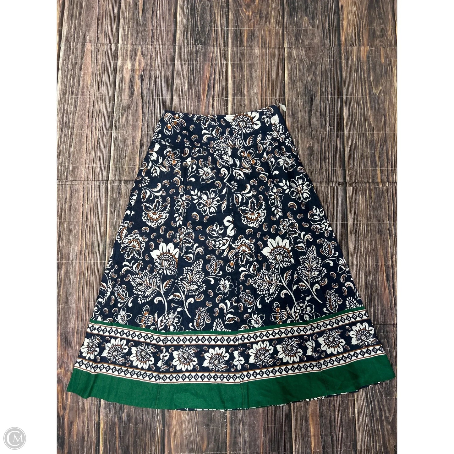 Skirt Maxi By Loft In Floral Print, Size: 8