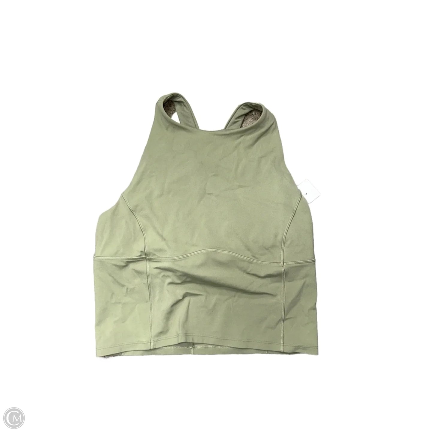 Athletic Tank Top By Lululemon In Green, Size: 8
