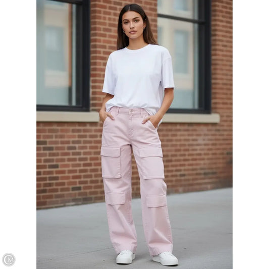 Pants Cargo & Utility By Abercrombie And Fitch In Pink, Size: 4