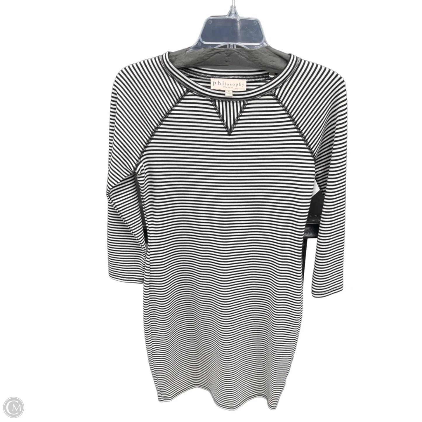 Dress Casual Short By Philosophy In Striped Pattern, Size: S