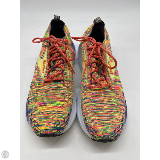 Shoes Athletic By Brooks In Multi-colored, Size: 10