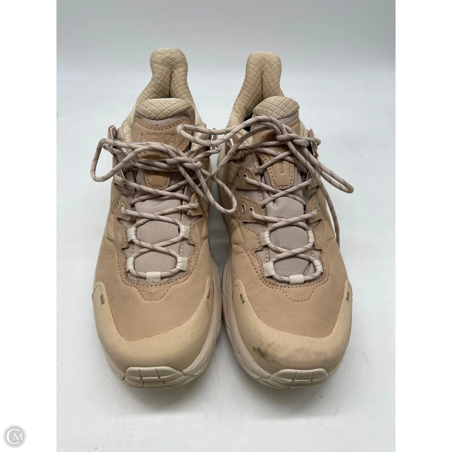 Shoes Athletic By Hoka In Tan, Size: 10