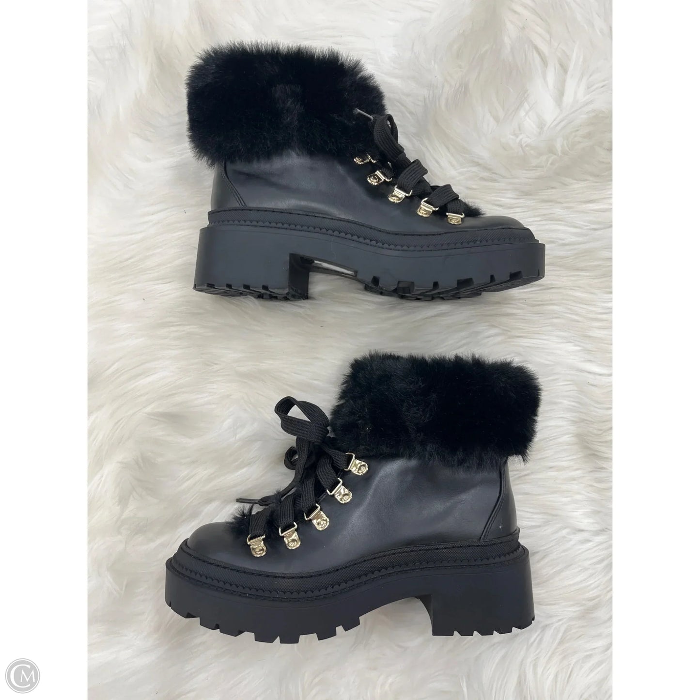 Boots Ankle Heels By On 34th In Black, Size: 6