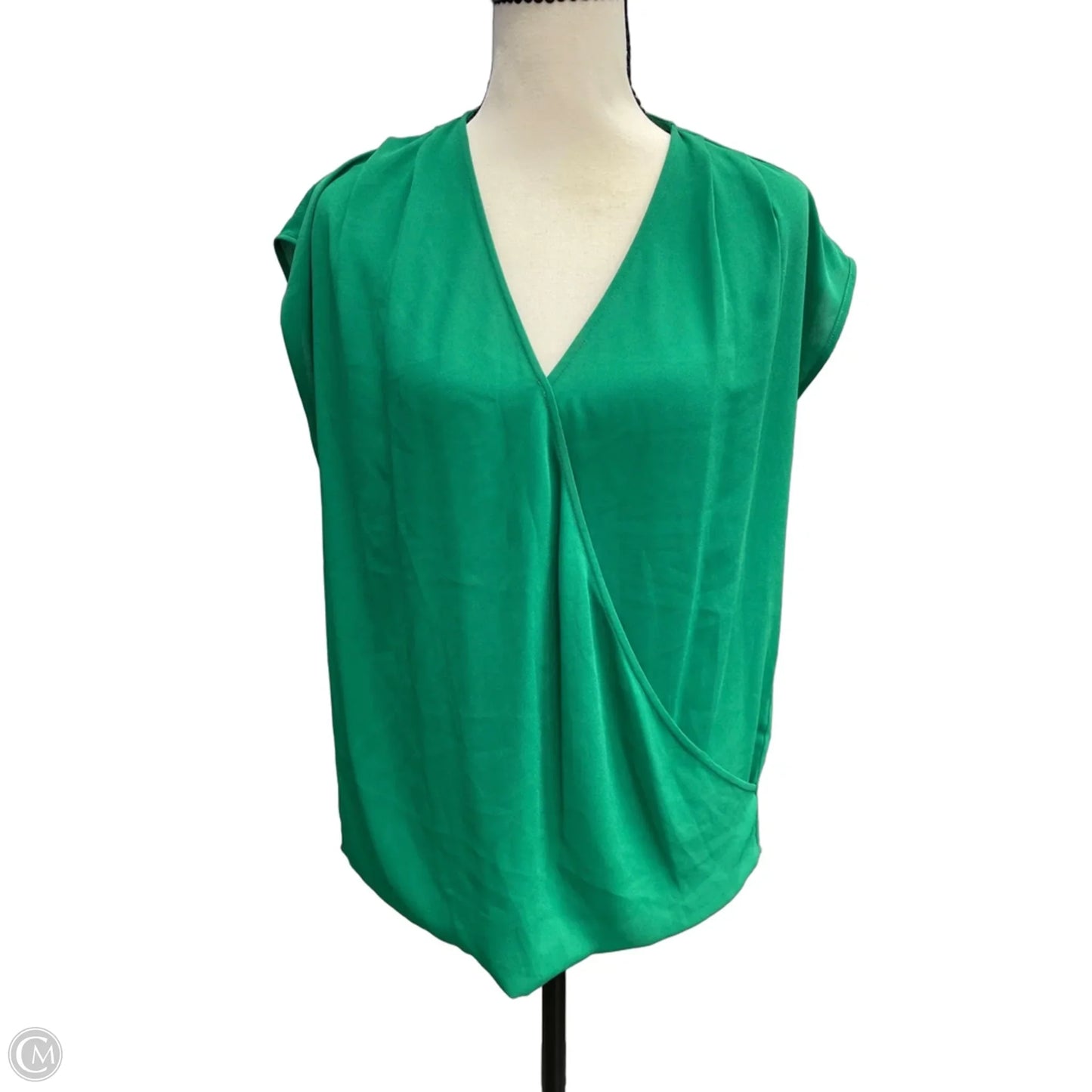 Top Short Sleeve By Pleione In Green, Size: S