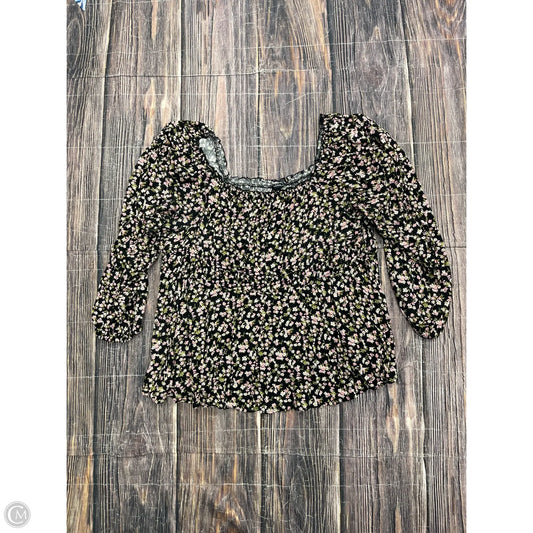 Top Long Sleeve By Torrid In Black, Size: 4x