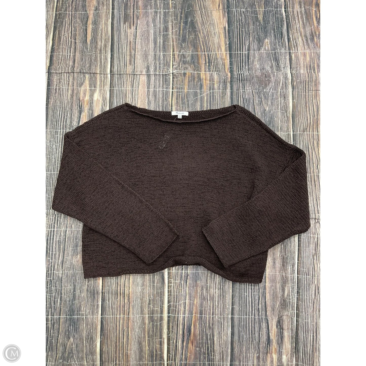 Sweater By Madewell In Brown, Size: 1x