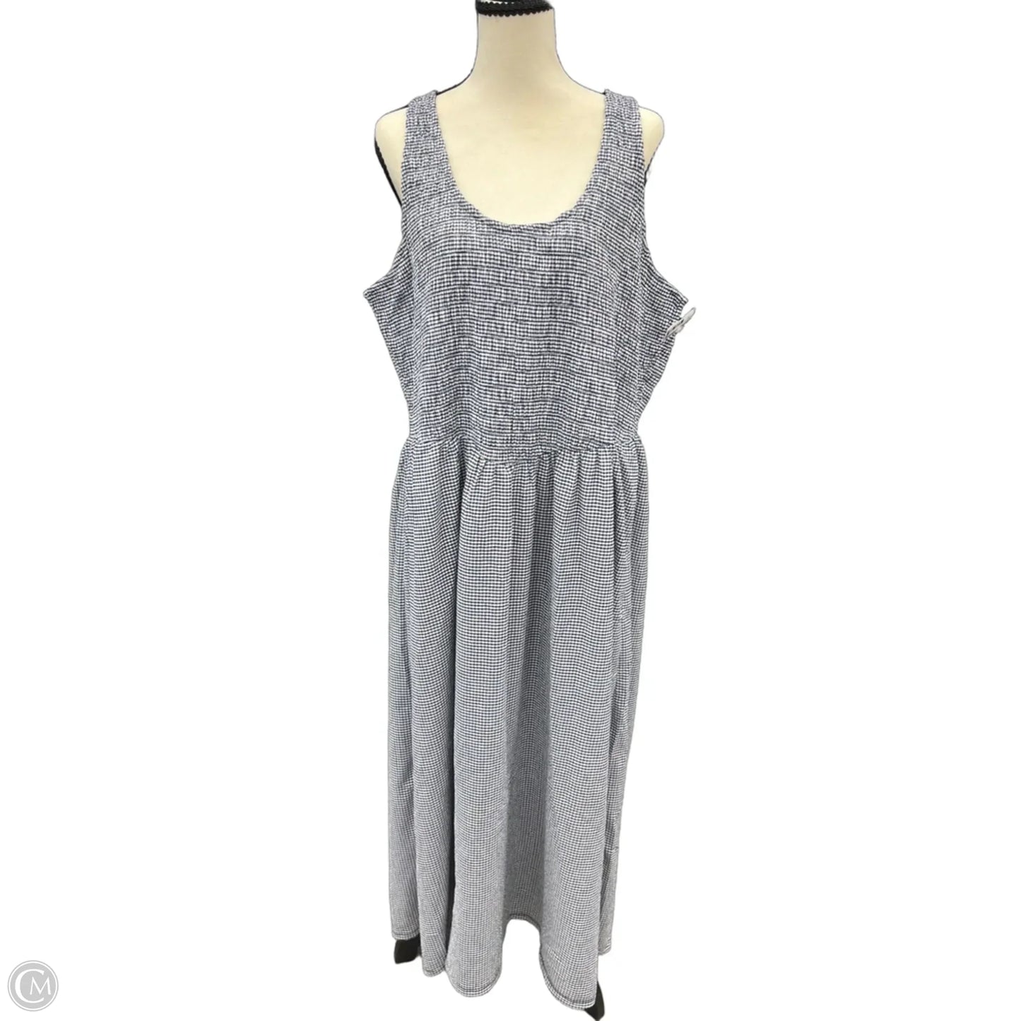 Dress Casual Maxi By Old Navy In Navy, Size: 1x Tall