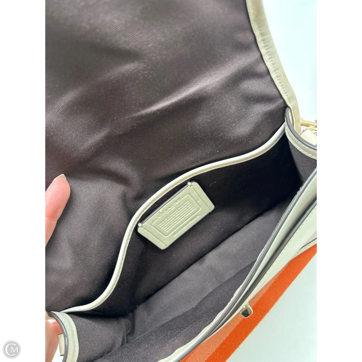 Handbag Designer By Coach, Size: Medium