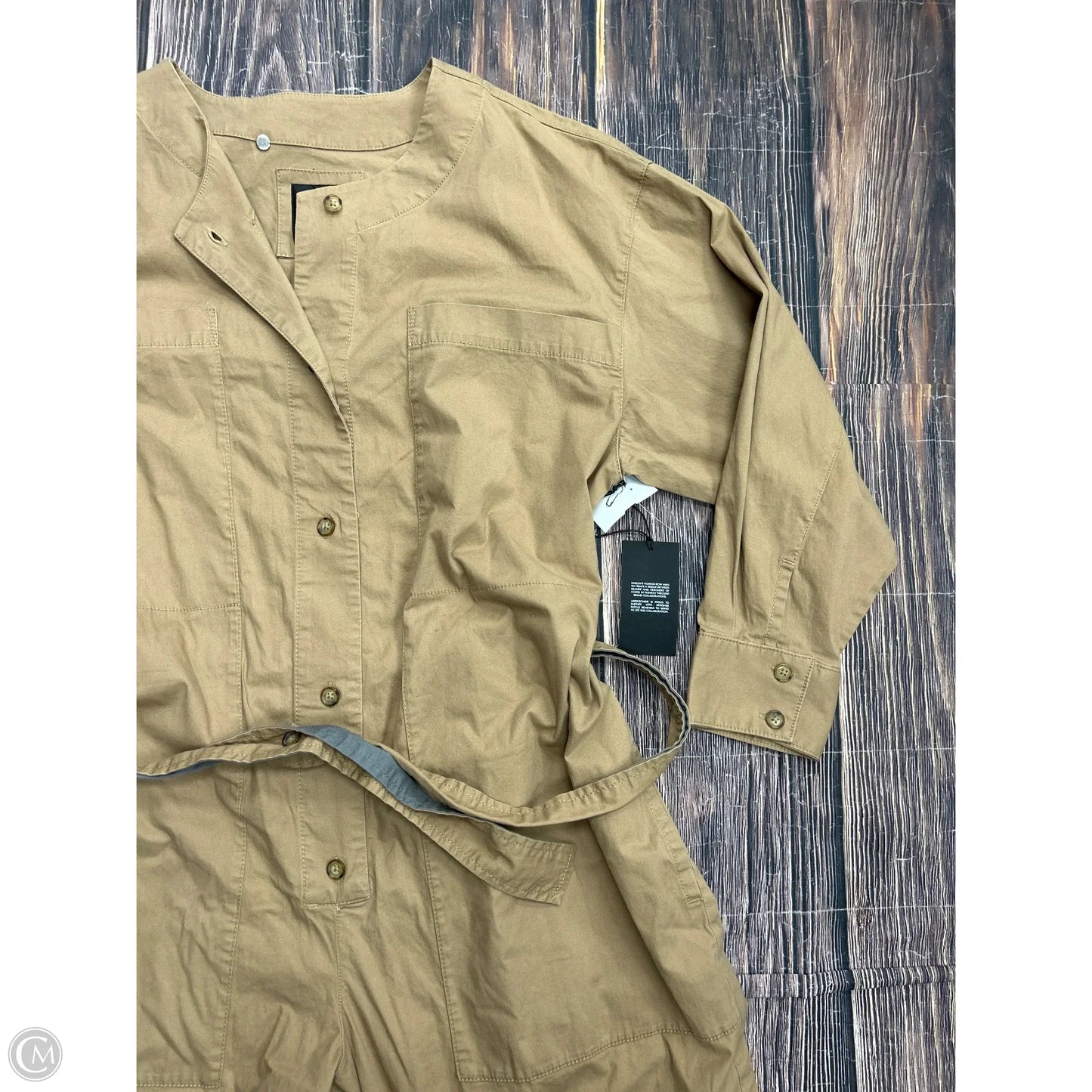 Jumpsuit By Abercrombie And Fitch In Tan, Size: Xl