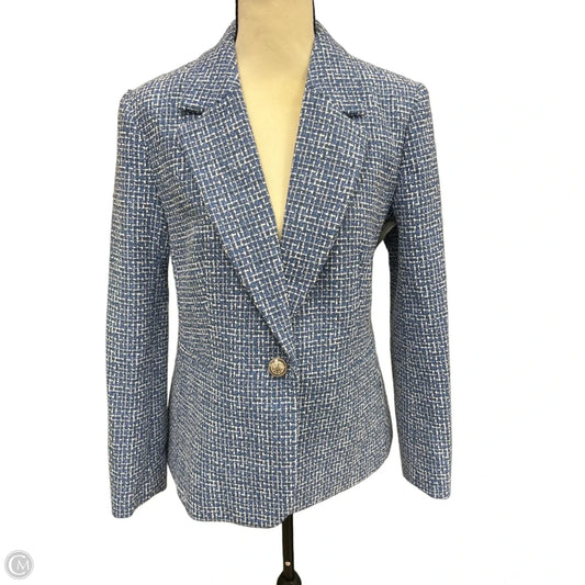 Blazer By Free Assembly In Blue, Size: S