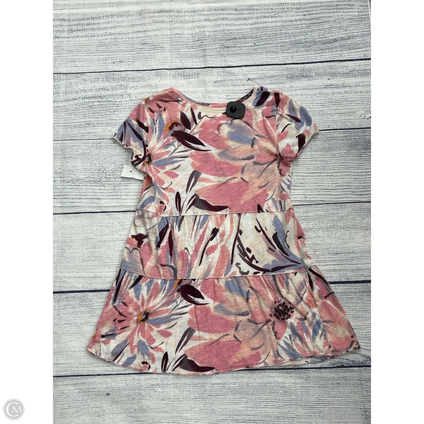 Top Short Sleeve Basic By Cupio In Pink, Size: Xs