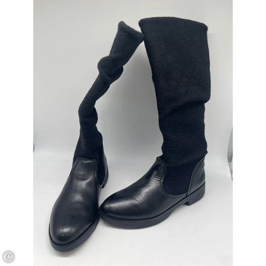 Boots Knee Heels By Fitflop In Black, Size: 7.5