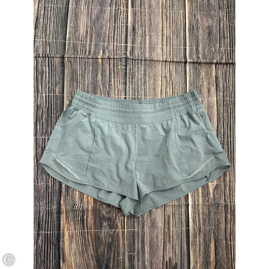 Athletic Shorts By Lululemon In Grey, Size: 14