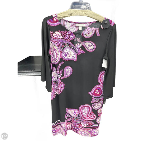 Dress Casual Midi By Dana Buchman In Black, Size: S