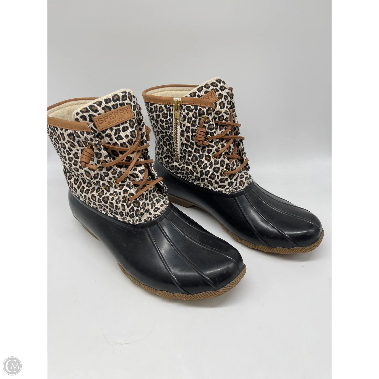 Boots Rain By Sperry In Animal Print, Size: 12