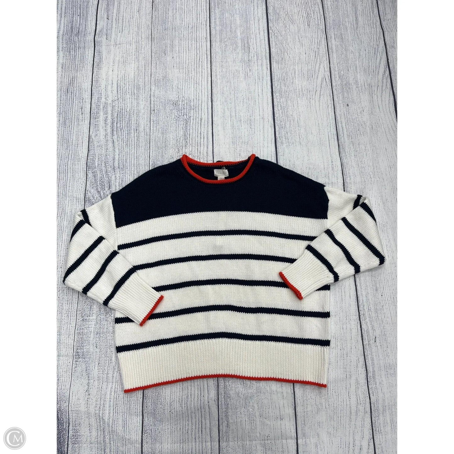 Sweater By Caslon In White, Size: Xl