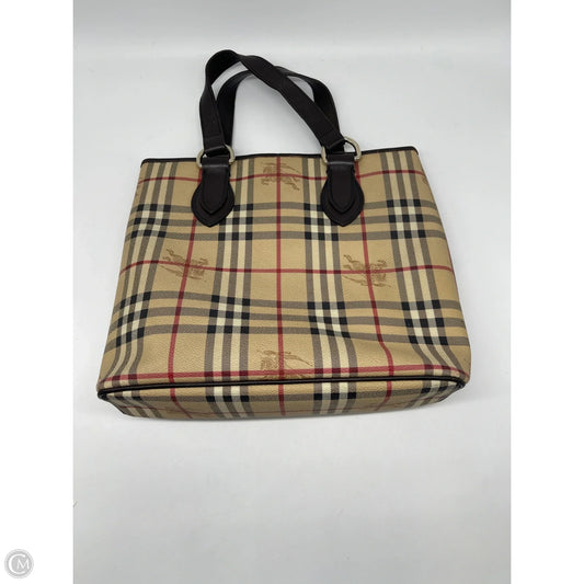 Handbag Luxury Designer By Burberry, Size: Medium