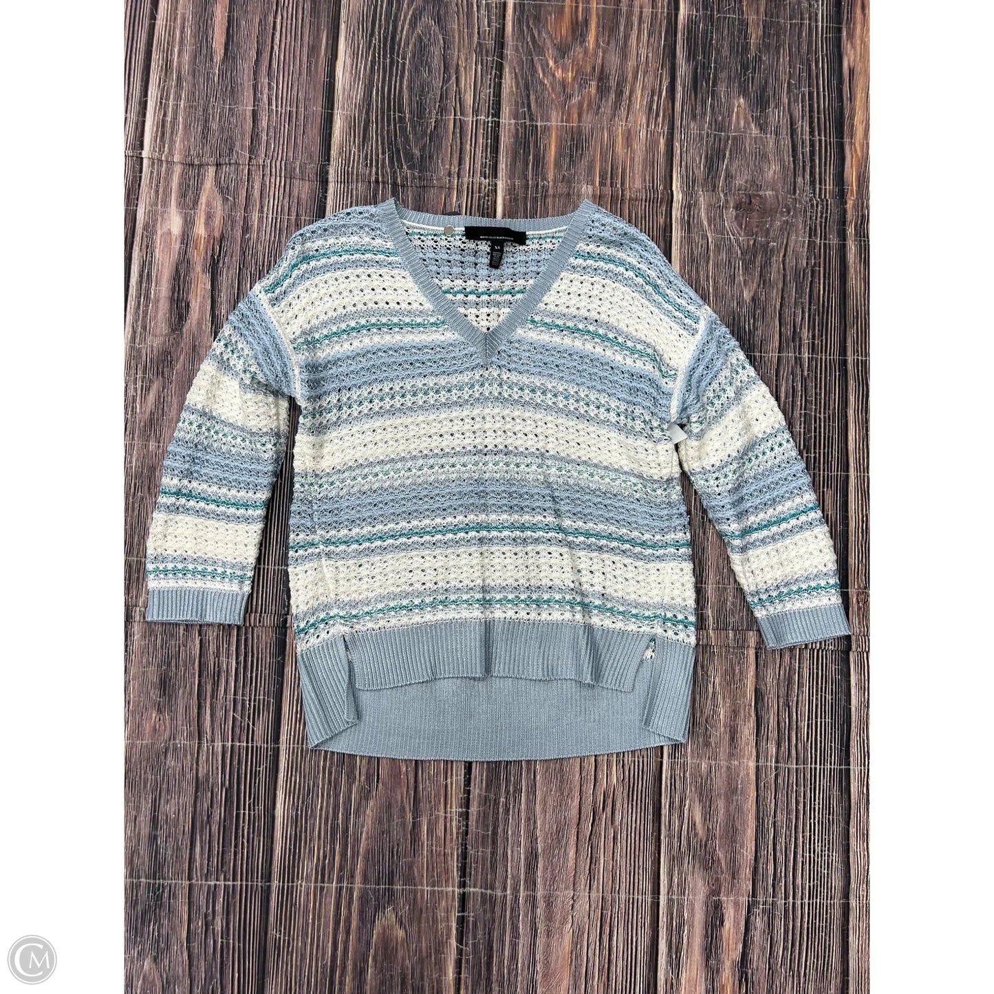 Sweater By White House Black Market In Blue, Size: Xs