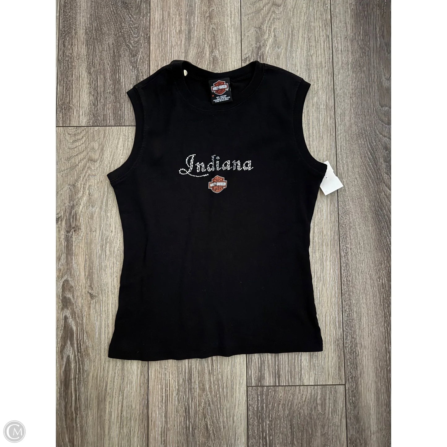 Tank Top By Harley Davidson In Black, Size: M