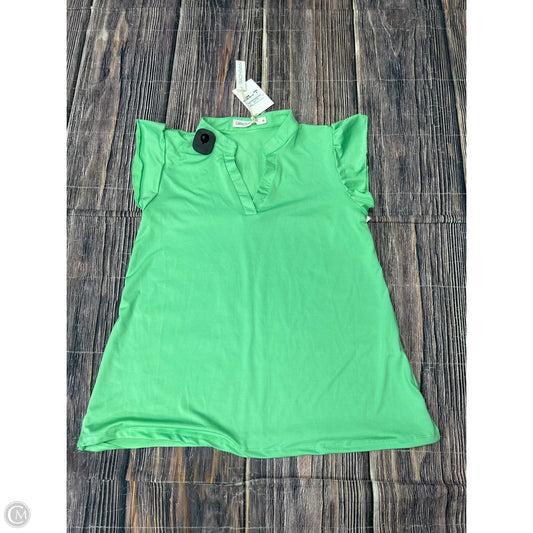 Top Short Sleeve By Clothes Mentor In Green, Size: S