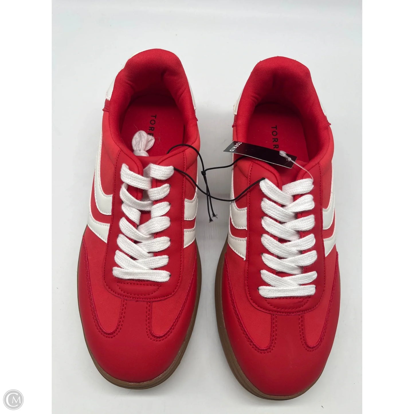 Shoes Sneakers By Torrid In Red, Size: 10.5