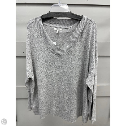 Sweater By Maurices In Grey, Size: 1x