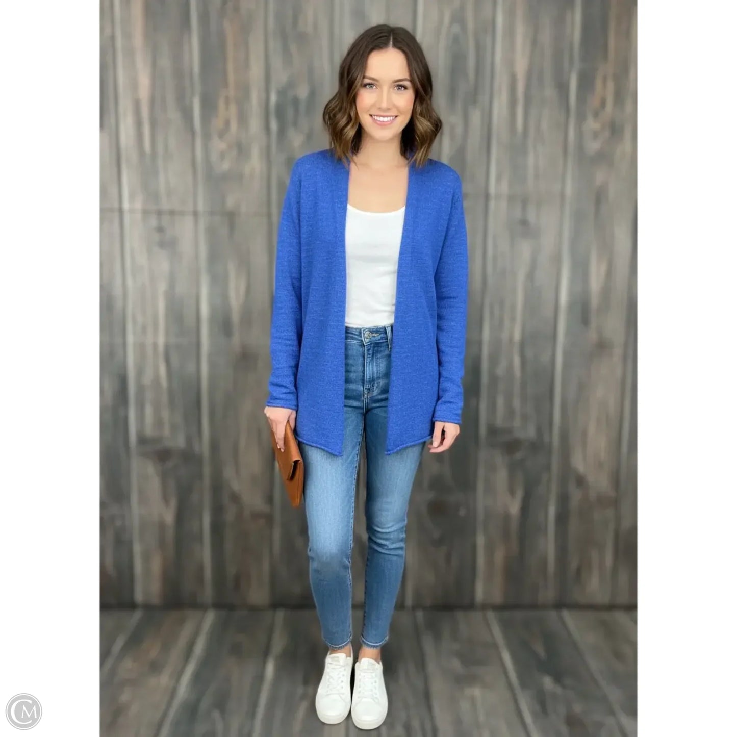 Cardigan Designer By Lilly Pulitzer In Blue, Size: L