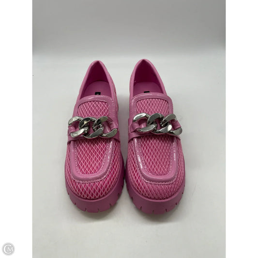 Shoes Heels Platform By Nine West In Pink, Size: 9