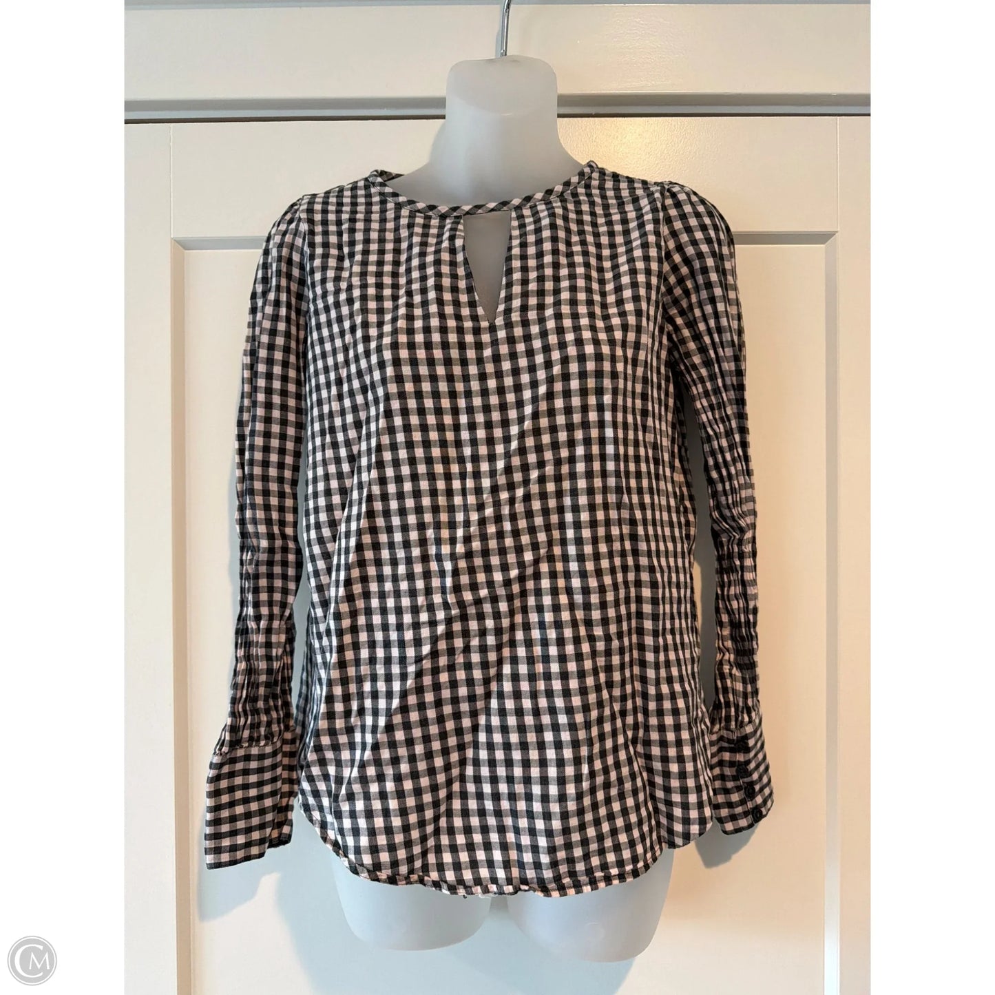 Top Long Sleeve By Loft In Grey, Size: Xs