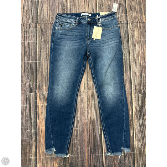 Jeans Skinny By Kancan In Blue Denim, Size: 8