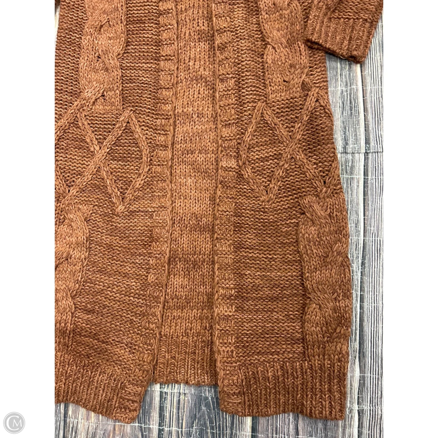 Sweater Cardigan By Free People In Orange, Size: S