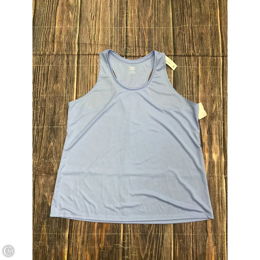 Athletic Tank Top By Athletic Works In Blue, Size: Xl
