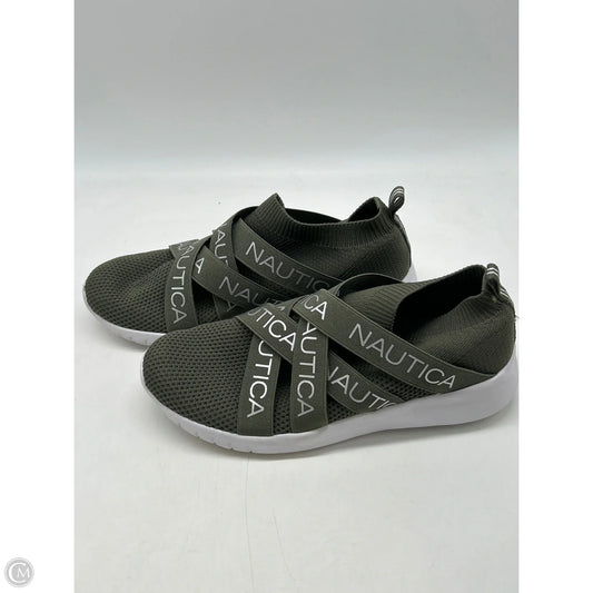 Shoes Athletic By Nautica In Green, Size: 9