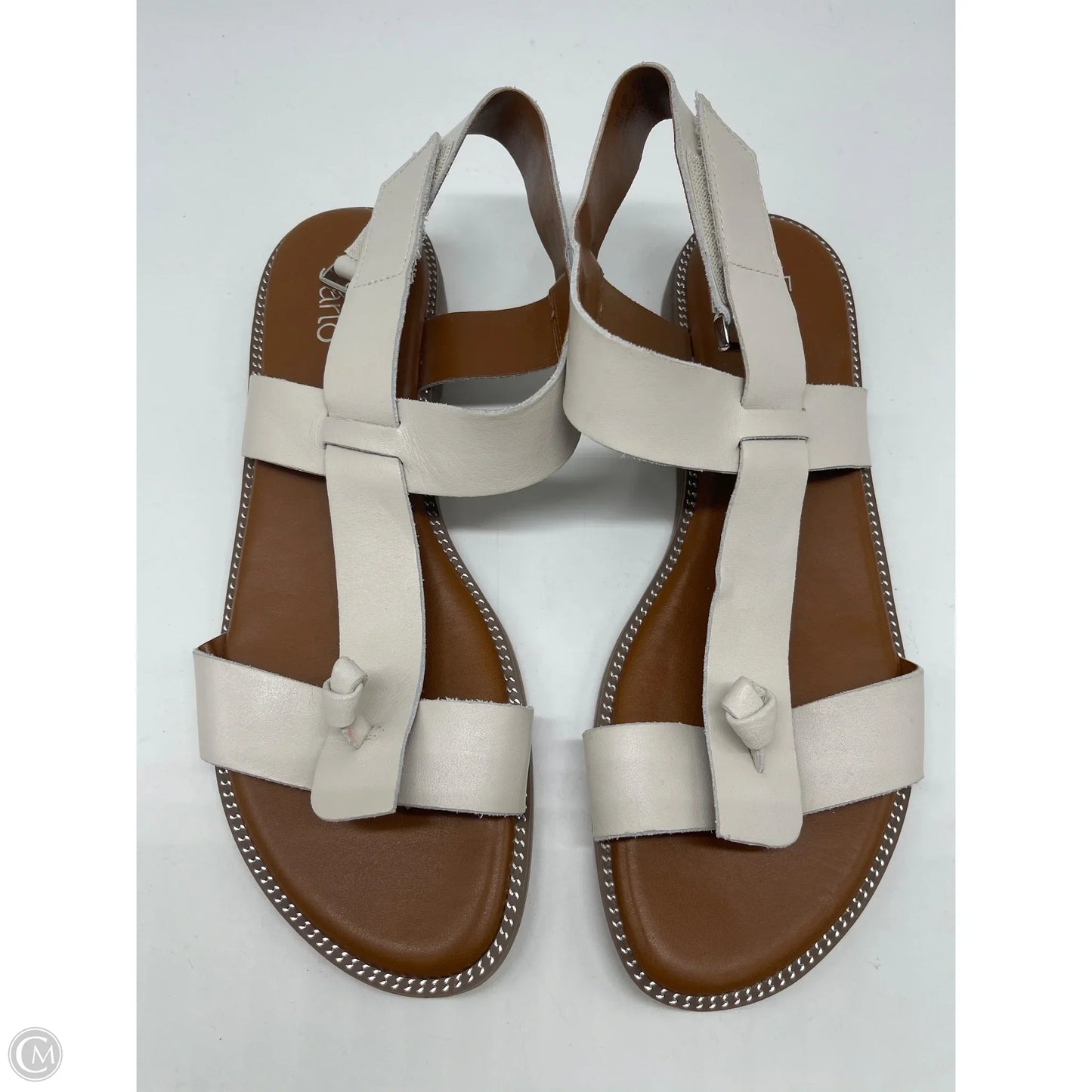 Sandals Flats By Franco Sarto In White, Size: 10