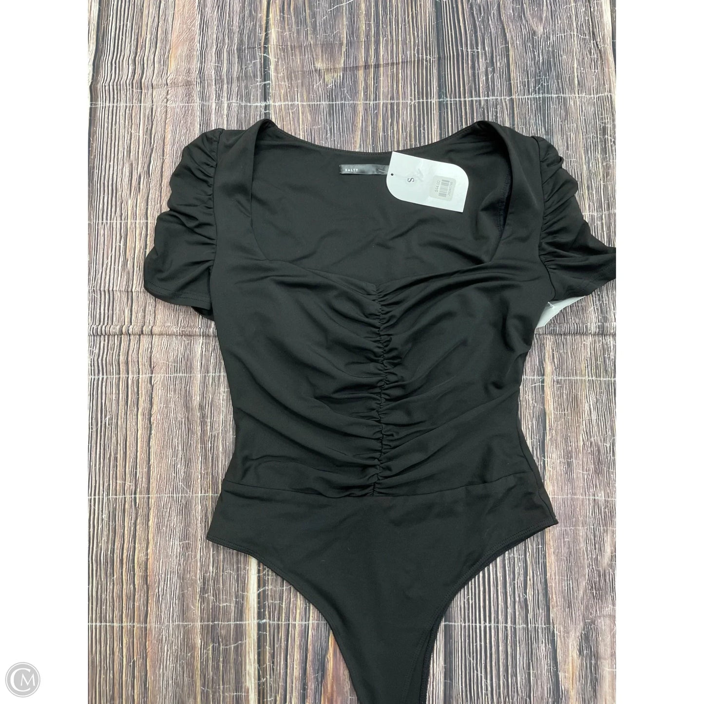 Bodysuit By Clothes Mentor In Black, Size: S