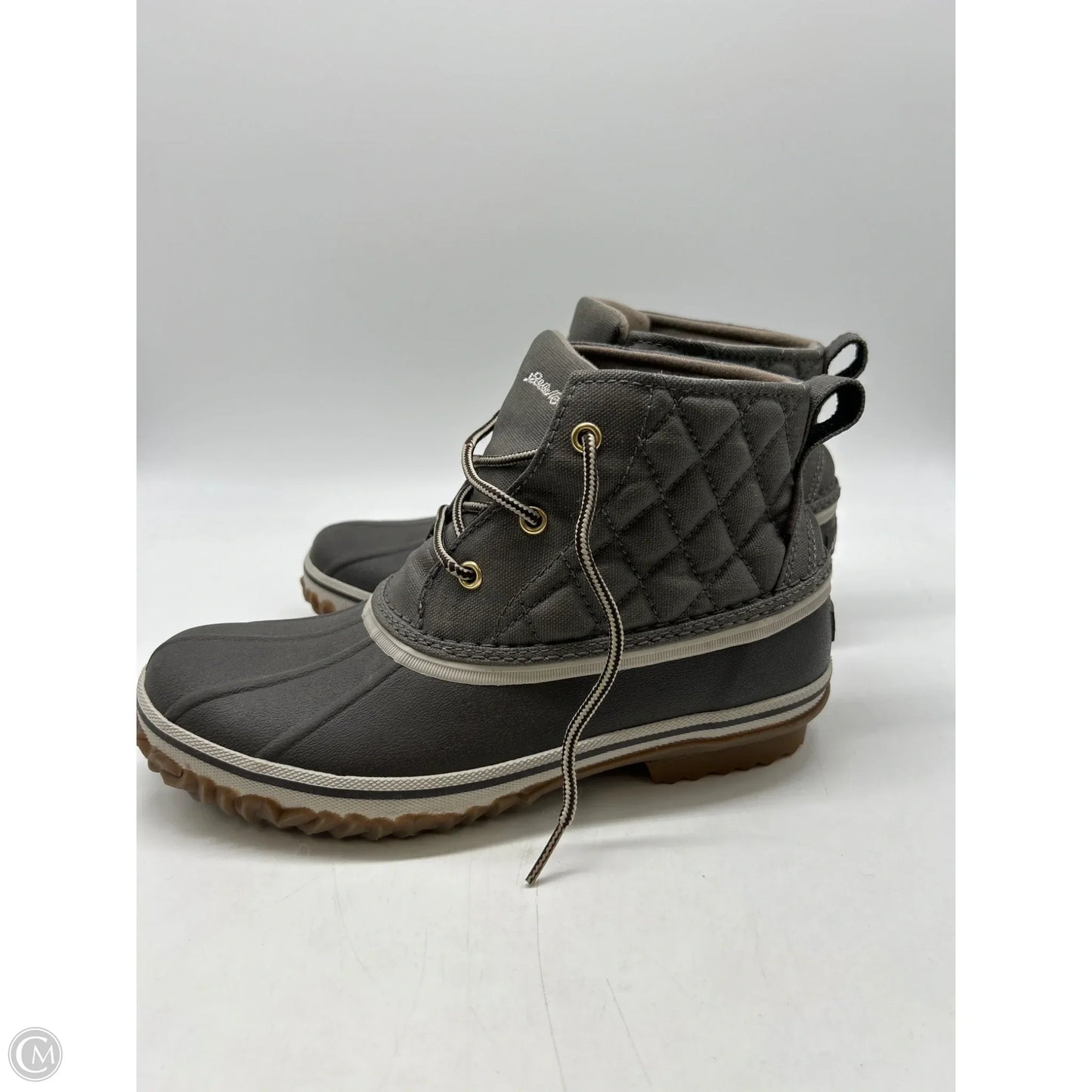 Boots Ankle Heels By Eddie Bauer In Brown, Size: 8