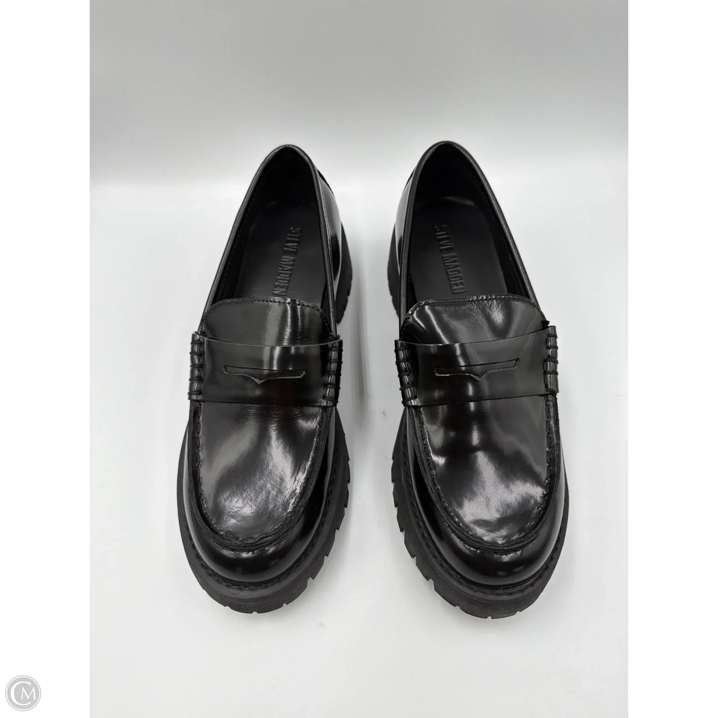 Shoes Heels Platform By Steve Madden In Black, Size: 8