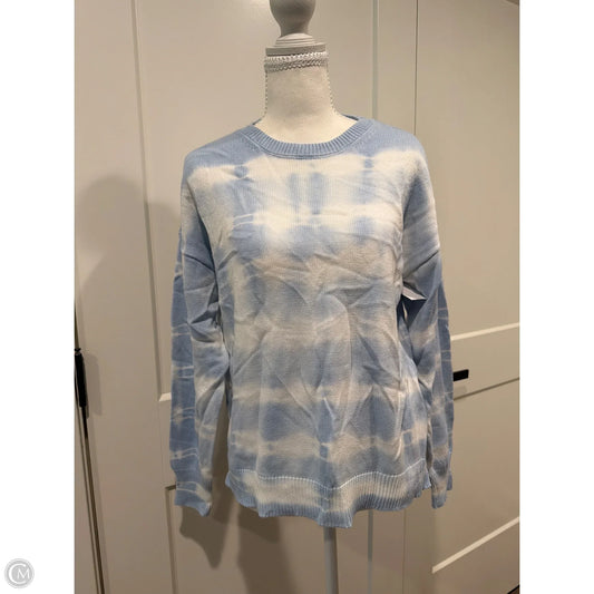 Sweater By Design History In Blue & White, Size: M