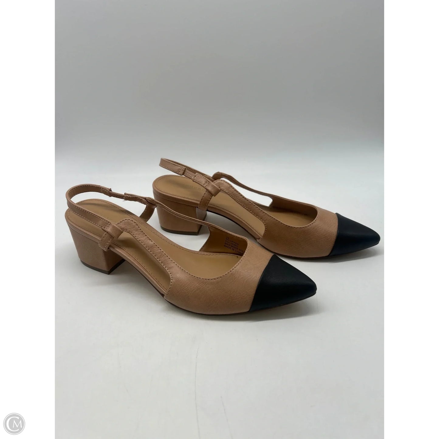 Shoes Heels Block By Express In Black & Brown, Size: 7.5