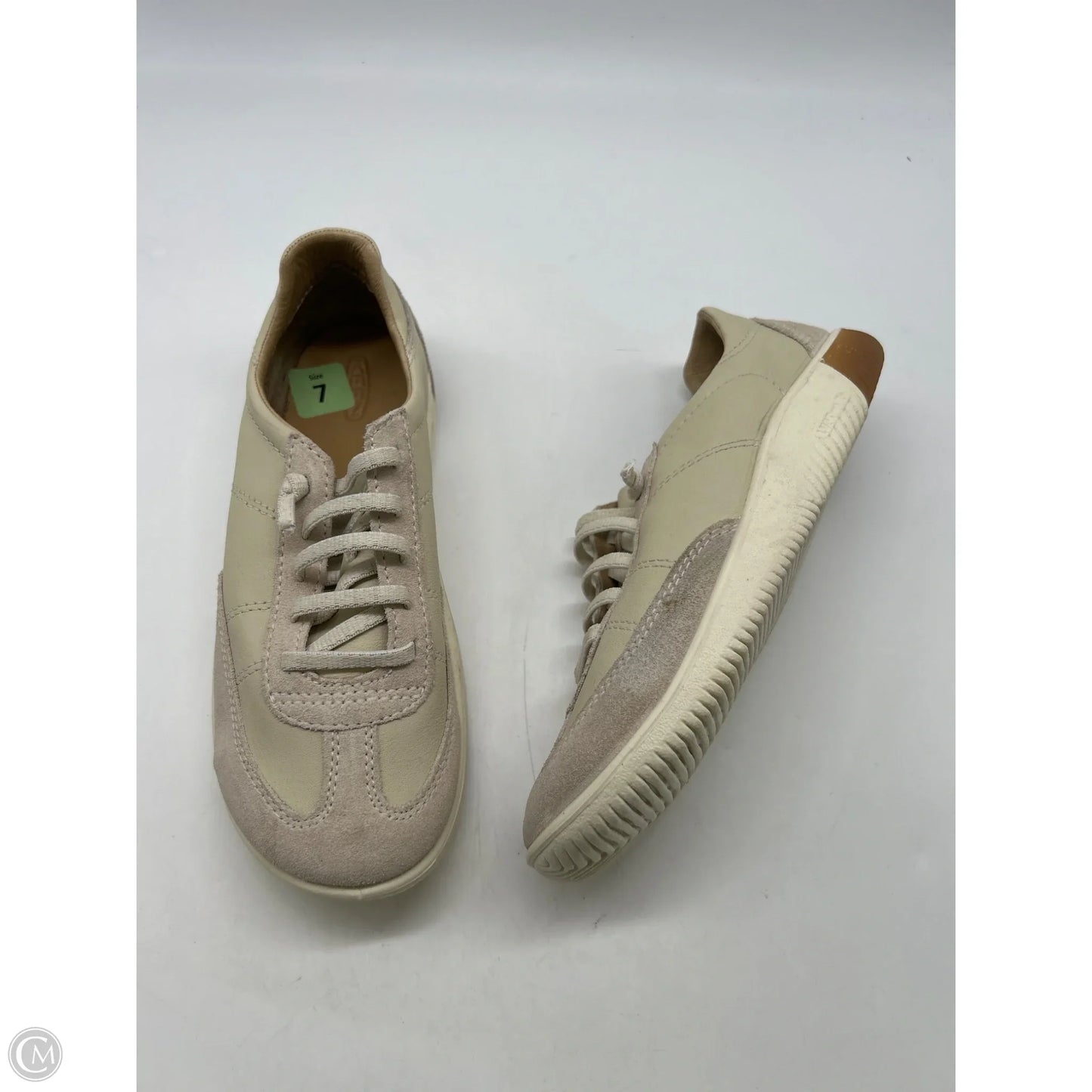 Shoes Sneakers By Keen In Tan, Size: 7