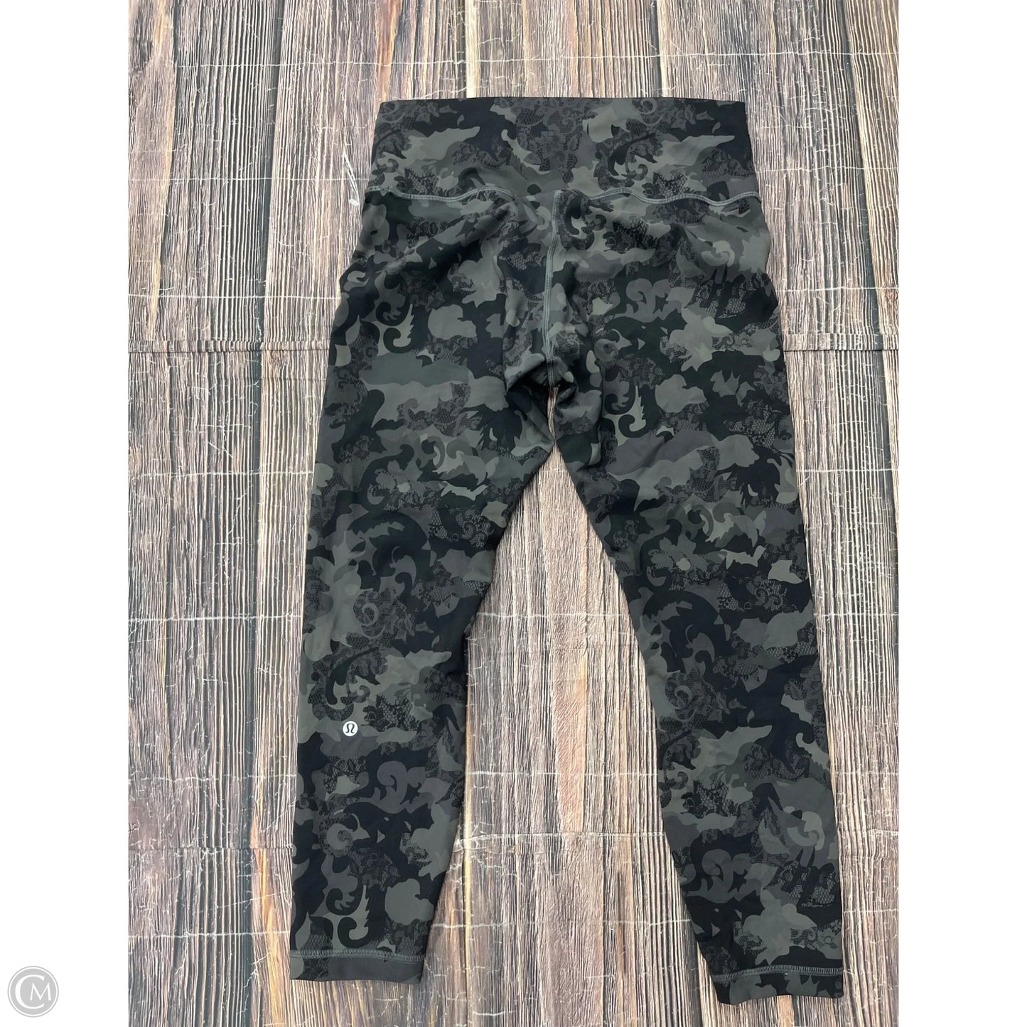 Athletic Capris By Lululemon In Grey, Size: 12