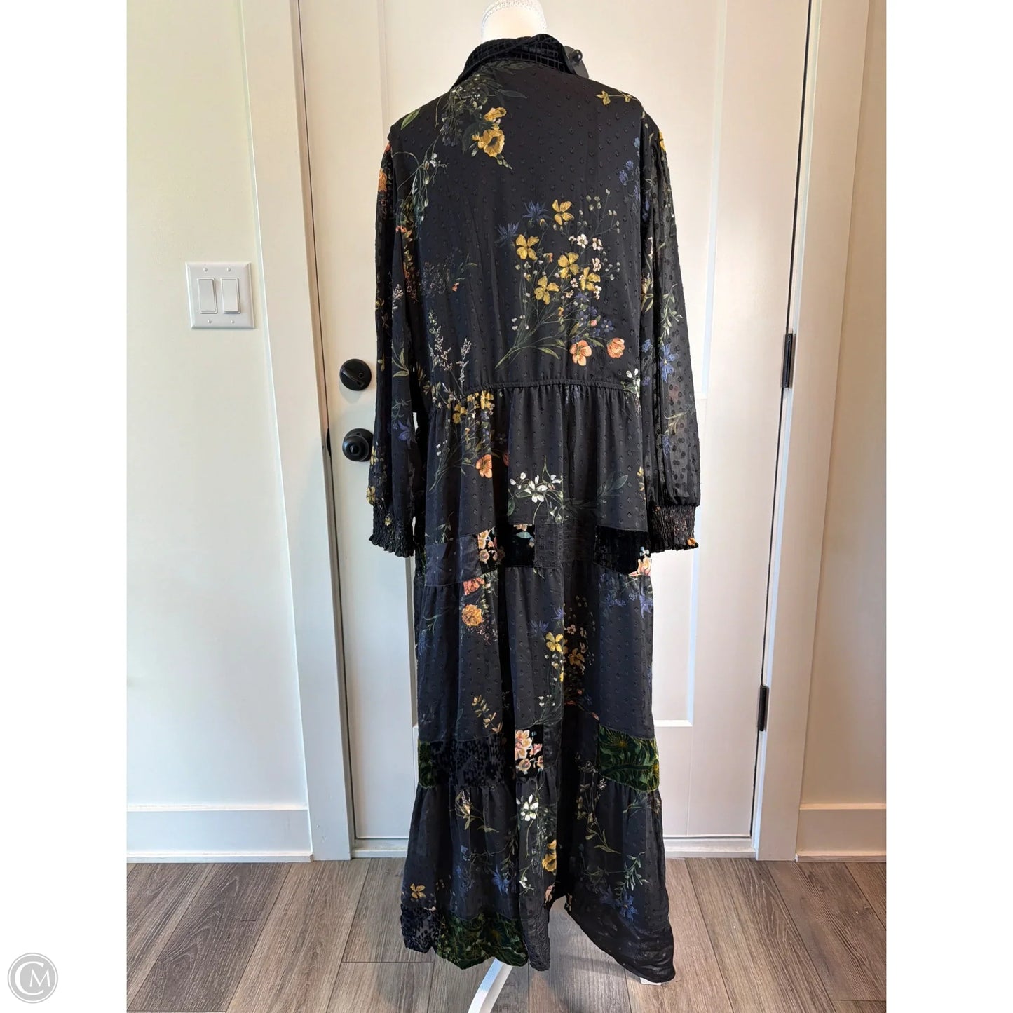 Dress Casual Maxi By John Mark In Black, Size: Xl