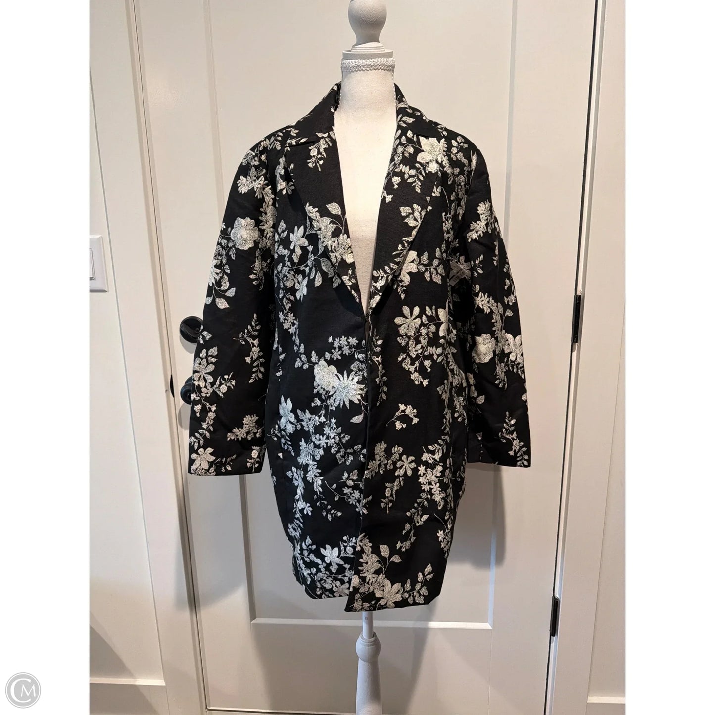 Coat Other By Chicos In Black, Size: 16