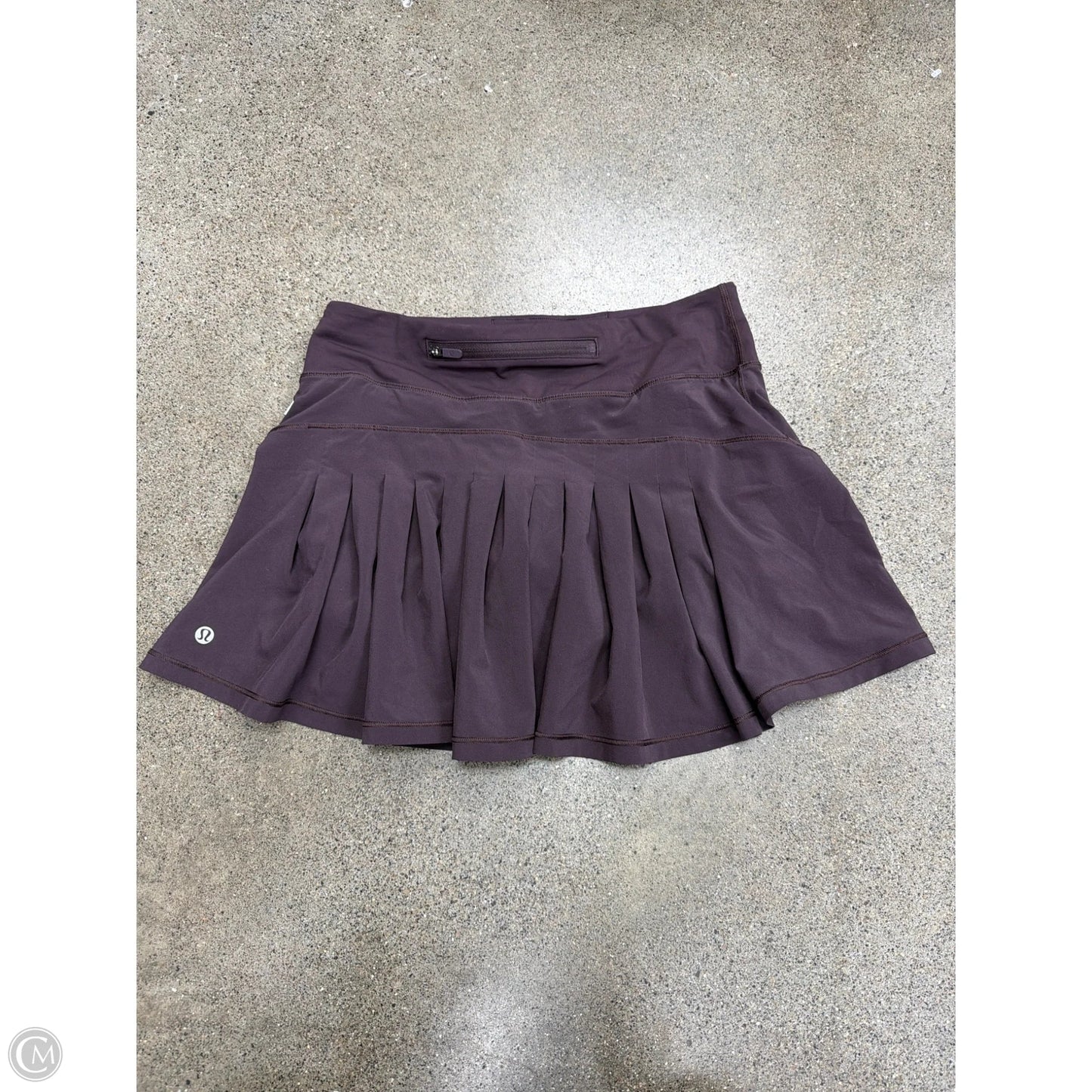 Athletic Skort By Lululemon In Purple, Size: 4