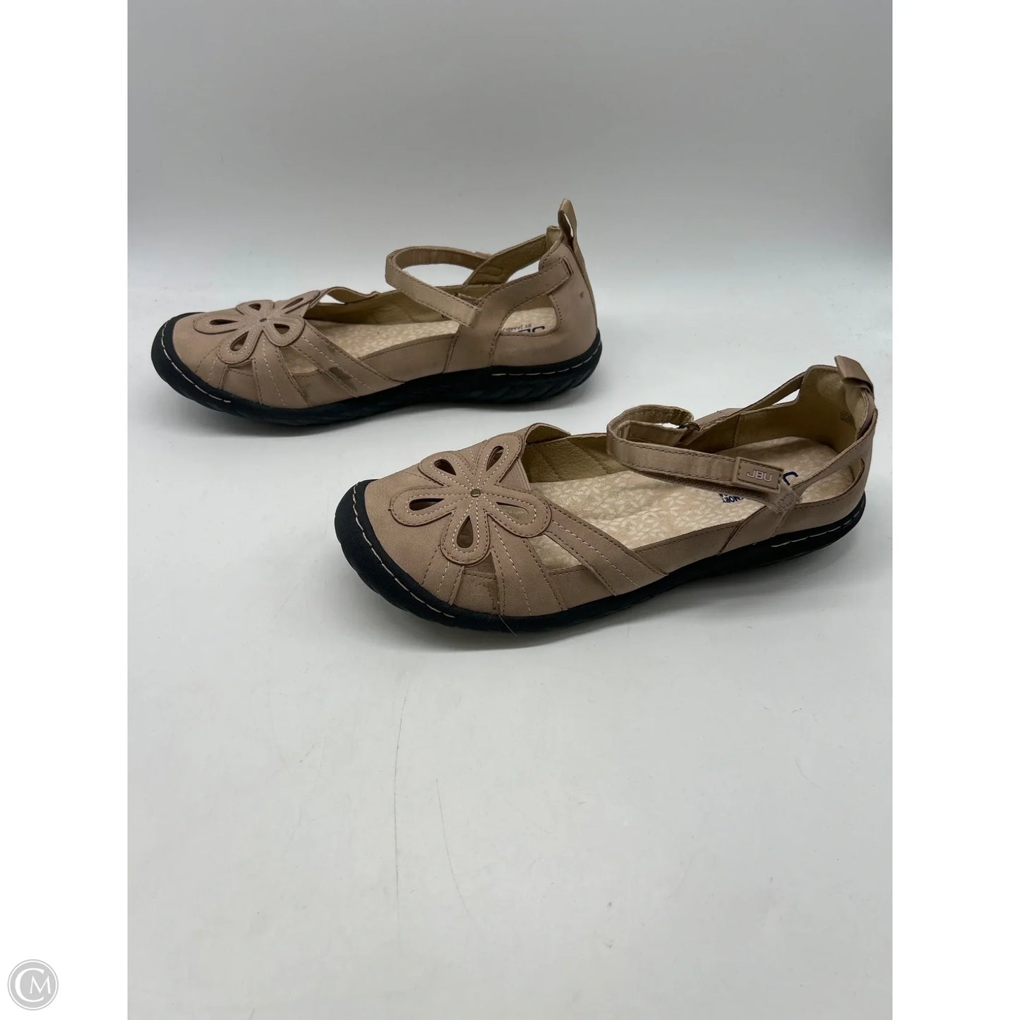 Shoes Flats By Jbu By Jambu In Brown, Size: 10